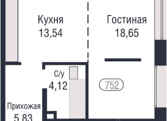 Продам однокомнатную квартиру, 42.1 м2, Москва, ЖК Афи Парк Воронцовский