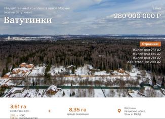 Продажа земельного участка, 360 сот., деревня Фоминское