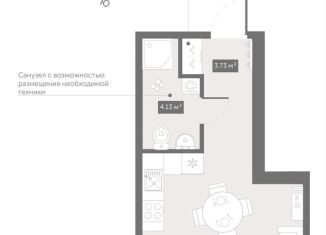 Продам квартиру студию, 23.7 м2, Санкт-Петербург, Коломяжский проспект, 4, Приморский район