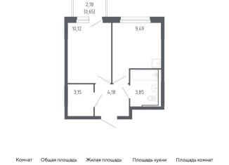 Продаю однокомнатную квартиру, 31.4 м2, Тюменская область