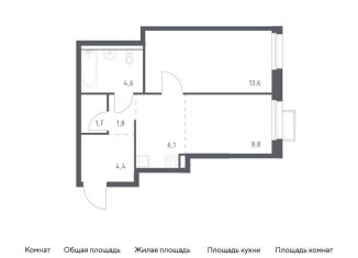 Продаю двухкомнатную квартиру, 41 м2, Владивосток, улица Сабанеева, 1.1
