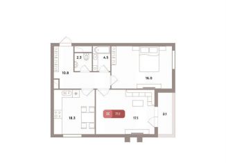 Продажа 3-комнатной квартиры, 71.1 м2, Москва, ЮВАО, Рязанский проспект, вл39