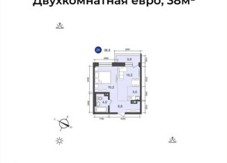 Продается 2-ком. квартира, 38 м2, Иркутск, Старо-Кузьмихинская улица
