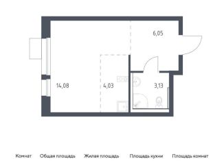 Продажа квартиры студии, 27.3 м2, Балашиха, жилой комплекс Квартал Авиаторов, к8