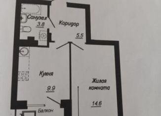 Сдача в аренду 1-комнатной квартиры, 34 м2, Екатеринбург, улица Блюхера, 89