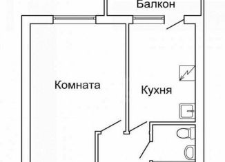 Продажа 1-комнатной квартиры, 34 м2, Московская область, Новое шоссе, 6
