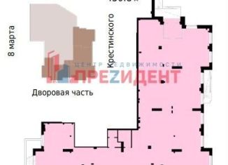Продажа помещения свободного назначения, 431 м2, Екатеринбург, улица Крестинского, 6
