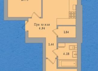 Продаю двухкомнатную квартиру, 54.1 м2, Калининградская область