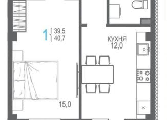 Продажа однокомнатной квартиры, 43.5 м2, Евпатория, проспект Ленина, 68к20