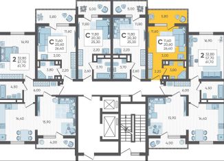 Продаю квартиру студию, 26.4 м2, село Раздольное