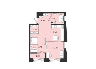 Продам двухкомнатную квартиру, 49.6 м2, Хабаровск, Албанский переулок