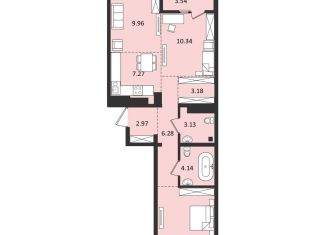 Продажа трехкомнатной квартиры, 64 м2, Хабаровск, Албанский переулок