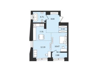 Продам двухкомнатную квартиру, 49.2 м2, Хабаровский край, Албанский переулок
