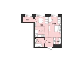 Продам 2-комнатную квартиру, 42.6 м2, Хабаровский край, Албанский переулок