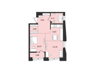 Продам двухкомнатную квартиру, 49.9 м2, Хабаровский край, Албанский переулок