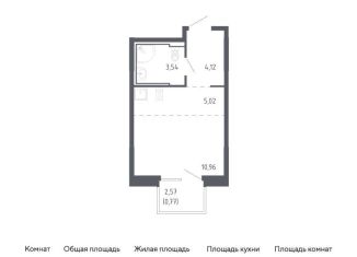 Квартира на продажу студия, 24.4 м2, Владивосток, Ленинский район