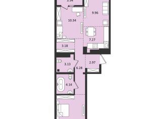 Продажа 3-комнатной квартиры, 64 м2, Хабаровск, Албанский переулок