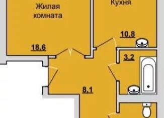 Продаю 2-комнатную квартиру, 57 м2, Хакасия, улица Лямкиной