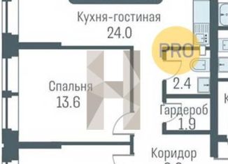 Продам 2-комнатную квартиру, 69 м2, Новосибирск, метро Речной вокзал
