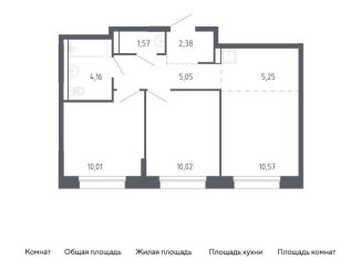 Продается 2-комнатная квартира, 49 м2, Тюмень, Ленинский округ