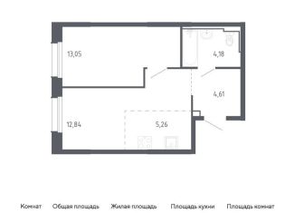 Продам однокомнатную квартиру, 39.9 м2, Владивосток, Ленинский район