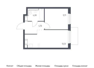 Продажа 1-ком. квартиры, 31.4 м2, Ленинградская область