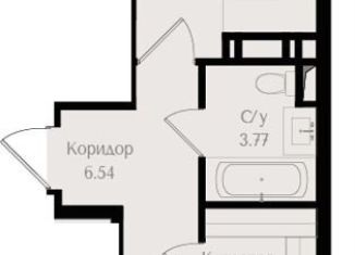 Продажа однокомнатной квартиры, 45.5 м2, Москва