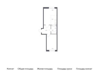 Продам однокомнатную квартиру, 46.6 м2, Москва, проспект Куприна, 30к9
