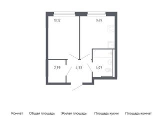 Продажа однокомнатной квартиры, 31 м2, Тюменская область