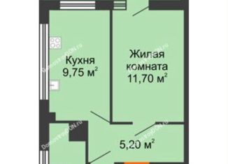 Продам однокомнатную квартиру, 34.6 м2, Ростовская область, Раздорская улица, 2А