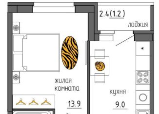 Продажа 1-комнатной квартиры, 33.1 м2, Пермский край, Ижевская улица, 38