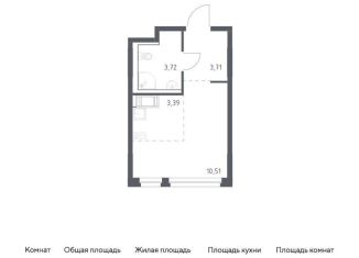 Продажа квартиры студии, 21.3 м2, Санкт-Петербург