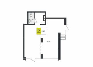 Продажа торговой площади, 51.87 м2, посёлок Берёзовый, улица имени Профессора Малигонова, 1