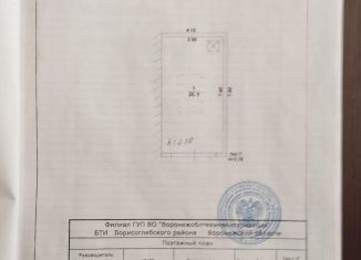 Продажа гаража, 28 м2, Борисоглебск, Дорожная улица, 77