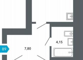 Продаю однокомнатную квартиру, 50.5 м2, Чита, Нерчинско-Заводская улица, 6/8