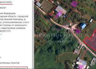 Продажа участка, 8.1 сот., деревня Кусаковка, Изосимлевская улица