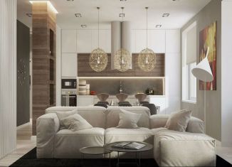 Квартира на продажу студия, 38 м2, Тюмень, ЖК Кватро