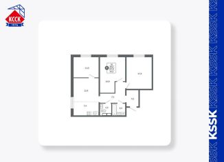 Продается 4-ком. квартира, 83.2 м2, Киров