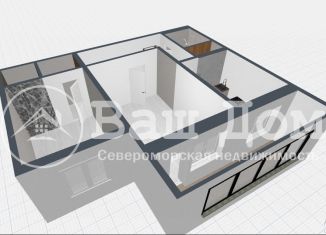 2-комнатная квартира на продажу, 50.4 м2, Мурманская область, Полярная улица, 7