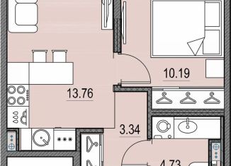 Продажа 1-ком. квартиры, 32.2 м2, Санкт-Петербург, Василеостровский район