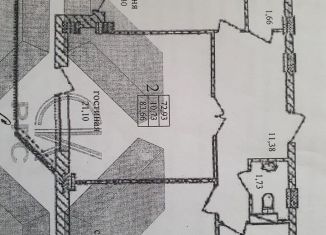 Двухкомнатная квартира на продажу, 85 м2, Ростов-на-Дону, проспект Космонавтов, 35/20Б