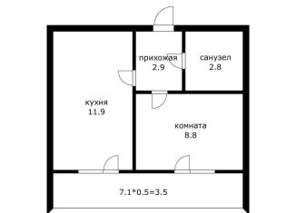 Продается 1-ком. квартира, 30 м2, Краснодар, улица Западный Обход, 45к5, ЖК Грани