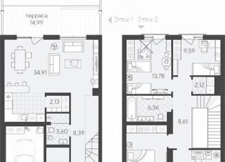 Продажа дома, 144.8 м2, Тюмень, Калининский округ, улица Фармана Салманова, 5к2
