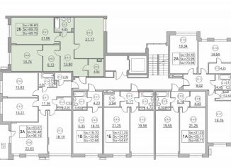 Продажа двухкомнатной квартиры, 100.2 м2, Татарстан, улица Генерала Ерина, 5Д