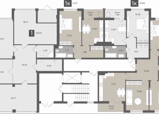 Продам 1-ком. квартиру, 46 м2, Светлогорск