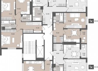 Продажа 2-комнатной квартиры, 92.1 м2, Светлогорск