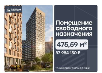 Продажа помещения свободного назначения, 475.59 м2, Воронеж, Электросигнальная улица, 9А, Коминтерновский район