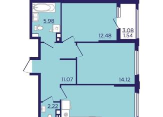 Продам 2-комнатную квартиру, 64.7 м2, Воронеж