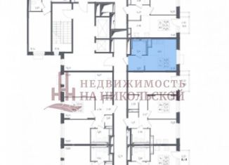 Квартира на продажу студия, 21.7 м2, деревня Юрлово, Пятницкая улица, 1