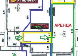 Сдам торговую площадь, 17 м2, Москва, улица Академика Янгеля, 2, метро Академика Янгеля